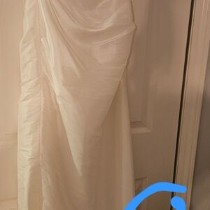 Elegant White Evening Gown